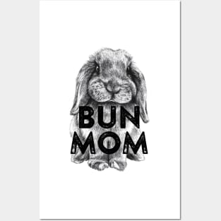 Bun Mom Buddy Posters and Art